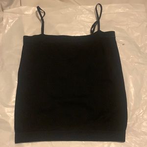 Intimately Free People “it’s you seamless cami” NWOT black